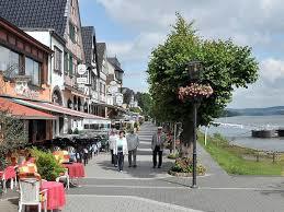 die Rheinpromenade Bad Breisig