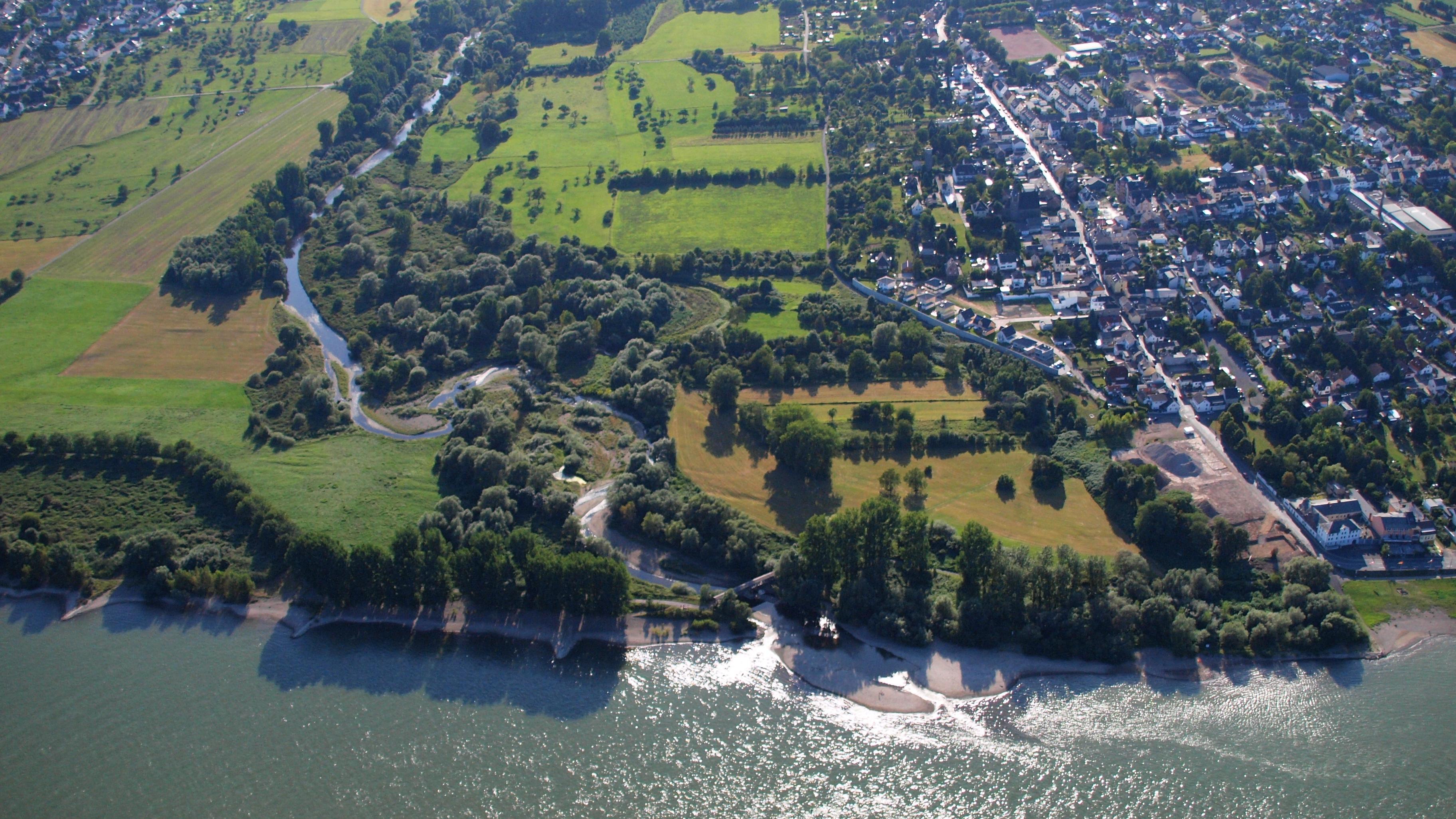 das Mündungsgebiet der Ahr
